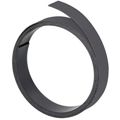 Franken M801-01 magnetiska remsor 5 mm x 1 m röd 20 mm Svart Franken M801-01 magnetiska remsor 5 mm x 1 m röd 20 mm Svart