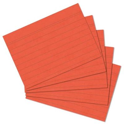 herlitz indexkort A5-linjerat orange, 170 g/m² träfria, 100 stycken, stabila indexkort för skola, studier och kontor herlitz indexkort A5-linjerat orange, 170 g/m² träfria, 100 stycken, stabila indexkort för skola, studier och kontor