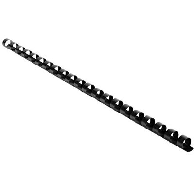 Exacompta Ref. 75301E Låda med 100 svarta PVC 10 mm spiralbindare för inbindning av 40-65 ark 80 g liggande A4- eller A3-papper lämplig för alla typer av ringpärmar Exacompta Ref. 75301E Låda med 100 svarta PVC 10 mm spiralbindare för inbindning av 40-65 ark 80 g liggande A4- eller A3-papper lämplig för alla typer av ringpärmar