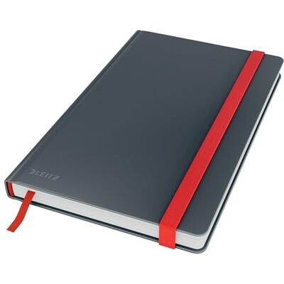 Leitz Notebook Cosy HC, storlek M, linjerad, sammet grå Leitz Notebook Cosy HC, storlek M, linjerad, sammet grå