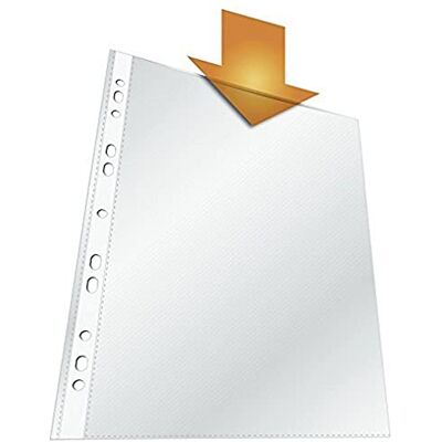 Durable 265219 hålad plastficka (A4 standard 0.035 mm), 40 st, transparent Durable 265219 hålad plastficka (A4 standard 0.035 mm), 40 st, transparent