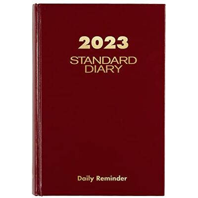 At-A-Glance 2023 Dagbok, Standarddagbok, 5-3/4 tum x 8-1/4 tum, Liten, Inbunden, Röd (SD38913) At-A-Glance 2023 Dagbok, Standarddagbok, 5-3/4 tum x 8-1/4 tum, Liten, Inbunden, Röd (SD38913)