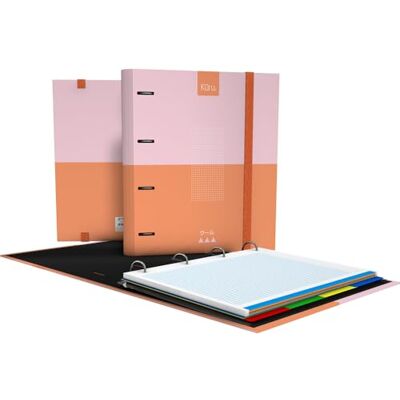 Grafoplás Carpesan 4 ringar a4 Kuru Orange Inkluderar 5 x 5 rutnätsfärg kant 90 g papper Avdelare Ergonomisk böjd rygg Carpebook Perfekt skolmaterial Grafoplás Carpesan 4 ringar a4 Kuru Orange Inkluderar 5 x 5 rutnätsfärg kant 90 g papper Avdelare Ergonomisk böjd rygg Carpebook Perfekt skolmaterial