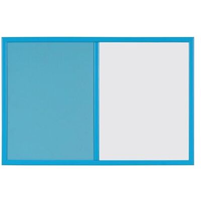 Bi-Office MX03439471 skolkalender på kommbitalett, 22 mm tjock MDF-ram lackerad stål/kork, 60 x 40 cm, blå Bi-Office MX03439471 skolkalender på kommbitalett, 22 mm tjock MDF-ram lackerad stål/kork, 60 x 40 cm, blå