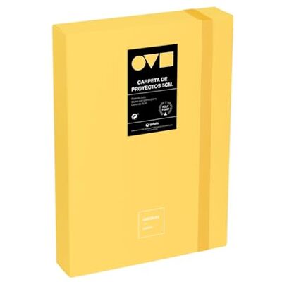 Grafoplás Grafoplas Arkivmapp för projekt Lomo 5 cm Foliostorlek Hårt lock Polyfoam Robust och ultralätt Gul färg Minimal Onequal Collection Perfekt skolmaterial Grafoplás Grafoplas Arkivmapp för projekt Lomo 5 cm Foliostorlek Hårt lock Polyfoam Robust och ultralätt Gul färg Minimal Onequal Collection Perfekt skolmaterial