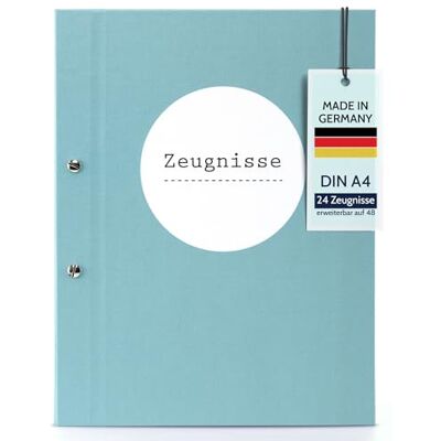 goldbuch 36113 certifikatmapp pastellturkos, certifikatmapp DIN A4, dokumentmapp med skruvlock och 12 plastfickor, organisationsmapp av linnestruktur med 12 fodral, ca 24 x 31,5 x 2 cm goldbuch 36113 certifikatmapp pastellturkos, certifikatmapp DIN A4, dokumentmapp med skruvlock och 12 plastfickor, organisationsmapp av linnestruktur med 12 fodral, ca 24 x 31,5 x 2 cm
