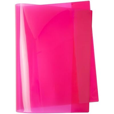 JOLLY cover häftskydd kvart, rosa, 10 stycken, extra starka, barnsäker, med ultraljudssvetsning, 160 µm polypropen, miljövänlig, för skolhäfte och böcker JOLLY cover häftskydd kvart, rosa, 10 stycken, extra starka, barnsäker, med ultraljudssvetsning, 160 µm polypropen, miljövänlig, för skolhäfte och böcker