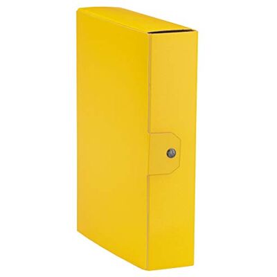 Esselte Box mapp för lång arkivering av dokument, A4, 5-pack, 8 cm bred baksida, Delso beställningar. Dorso 8 cm GUL Esselte Box mapp för lång arkivering av dokument, A4, 5-pack, 8 cm bred baksida, Delso beställningar. Dorso 8 cm GUL