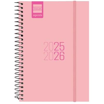Finocam Espir Course Agenda 2025 2026 vecka horisontell vy september 2025- augusti 2026 (12 månader) spansk rosa Finocam Espir Course Agenda 2025 2026 vecka horisontell vy september 2025- augusti 2026 (12 månader) spansk rosa