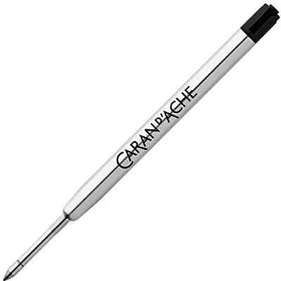 Caran d'Ache Kulspetspatroner Goliath Mine Medium i svart, längd: 12,3 cm, diameter: 0,9 cm, 8.468.000 Caran d'Ache Kulspetspatroner Goliath Mine Medium i svart, längd: 12,3 cm, diameter: 0,9 cm, 8.468.000