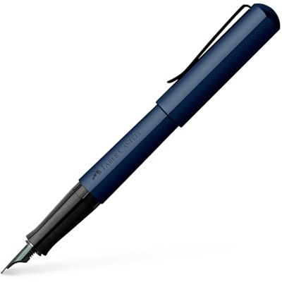 Faber-Castell 150540 – Reservoarpenna Hexo, fjäderbredd M, blå, 1 st Faber-Castell 150540 – Reservoarpenna Hexo, fjäderbredd M, blå, 1 st