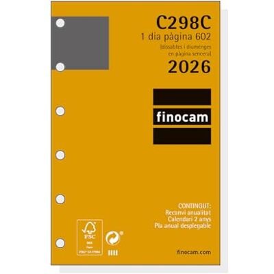 Finocam Klassisk årlig ersättning 2026 1 dag sida januari 2026 december 2026 (12 månader) katalanska Finocam Klassisk årlig ersättning 2026 1 dag sida januari 2026 december 2026 (12 månader) katalanska