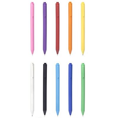 KIKKERLAND Gelpennor – 10 gelpennor set – pack gelbläckpennor flerfärgade kulspetspennor med fint bläck KIKKERLAND Gelpennor – 10 gelpennor set – pack gelbläckpennor flerfärgade kulspetspennor med fint bläck