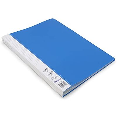 Waytex 931335B Dokumentskydd A4 120 premium opak polypropylen identifierbar 60 genomskinliga fickor blå Waytex 931335B Dokumentskydd A4 120 premium opak polypropylen identifierbar 60 genomskinliga fickor blå
