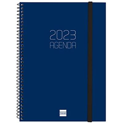 Finocam , Agenda 2023 Spiral Beta Vecka Horisontell Utsikt Januari 2023, December 2023 (12 månader) Portugisisk Blå, ÖVERVAKNING, E10, 155 x 212 mm Finocam , Agenda 2023 Spiral Beta Vecka Horisontell Utsikt Januari 2023, December 2023 (12 månader) Portugisisk Blå, ÖVERVAKNING, E10, 155 x 212 mm