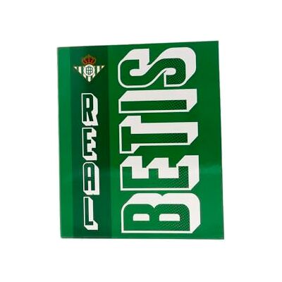 CYPBRANDS CyP Brands Real Betis Balompie, 4-ringpärm och skolmaterial, arkivskåp, bröstvård, fotboll, sorterare, grön, officiell produkt CYPBRANDS CyP Brands Real Betis Balompie, 4-ringpärm och skolmaterial, arkivskåp, bröstvård, fotboll, sorterare, grön, officiell produkt