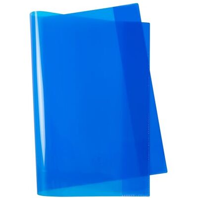 JOLLY cover häftskydd A4, blå, 10 stycken, extra starka, barnsäker, med ultraljudssvetsning, 160 µm polypropen, miljövänlig, för skolhäfte och böcker JOLLY cover häftskydd A4, blå, 10 stycken, extra starka, barnsäker, med ultraljudssvetsning, 160 µm polypropen, miljövänlig, för skolhäfte och böcker