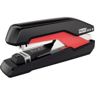 Rapid 5000549 Supreme Omnipress SO30C 30 Blatt extra großes Klammermagazin svart/röd Rapid 5000549 Supreme Omnipress SO30C 30 Blatt extra großes Klammermagazin svart/röd