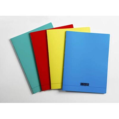 Clairefontaine Kalligraphe PP stapelalbum, A4+, enkel, 48 ark blandade färger, paket med 10 Clairefontaine Kalligraphe PP stapelalbum, A4+, enkel, 48 ark blandade färger, paket med 10