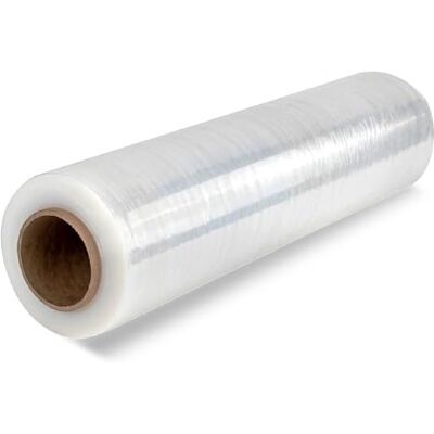 OFITURIA Transparent film för förpackning, flyttbart plastöverdrag, skyddsfilm för möbler, flyttbara kartonglådor och föremål kontor (1 st) OFITURIA Transparent film för förpackning, flyttbart plastöverdrag, skyddsfilm för möbler, flyttbara kartonglådor och föremål kontor (1 st)