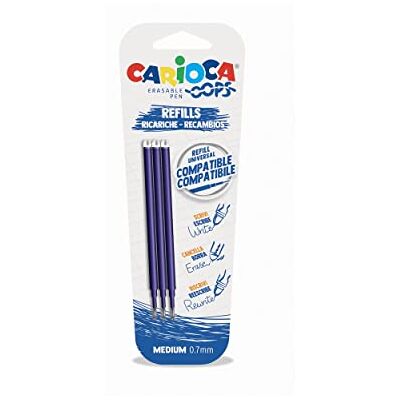 CARIOCA Oops Refill Blue Blister 3 st CARIOCA Oops Refill Blue Blister 3 st