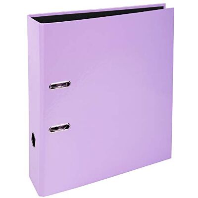 Exacompta Ref. 53565E kartong med 10 häftapparater A4 Prem'Touch AQUAREL 80 mm bak mekanisk 80 mm yttermått: 32 x 28,5 x 8 cm A4-format för arkivering lila Exacompta Ref. 53565E kartong med 10 häftapparater A4 Prem'Touch AQUAREL 80 mm bak mekanisk 80 mm yttermått: 32 x 28,5 x 8 cm A4-format för arkivering lila