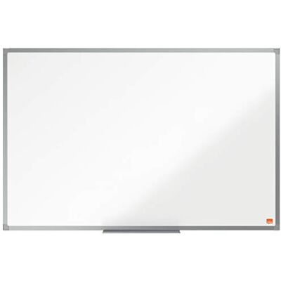 Nobo Icke-magnetisk melamin whiteboard, 900 x 600 mm, aluminiumkant, hörnväggmontering, inkluderar whiteboard pennbricka, Essens-sortiment, 90 x 60 cm, vit, 1915270 Nobo Icke-magnetisk melamin whiteboard, 900 x 600 mm, aluminiumkant, hörnväggmontering, inkluderar whiteboard pennbricka, Essens-sortiment, 90 x 60 cm, vit, 1915270