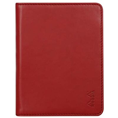 Rhodia 212007C – Anteckningsbok och dokumenthållare rama No. 12 vallmo – för anteckningsblock eller anteckningsböcker i B7-format (8,5 x 12 cm) – premium italienskt fuskläder – Rhodia 212007C – Anteckningsbok och dokumenthållare rama No. 12 vallmo – för anteckningsblock eller anteckningsböcker i B7-format (8,5 x 12 cm) – premium italienskt fuskläder –