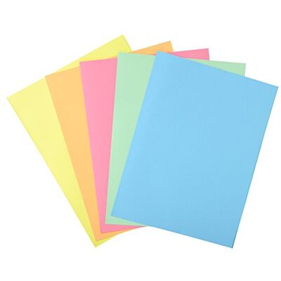 Exacompta 339000E Super 210 1 flik mappar 50-pack 210 gsm BLANDAT Exacompta 339000E Super 210 1 flik mappar 50-pack 210 gsm BLANDAT