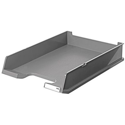 HAN Briefablage DELUXE, DIN A4/C4, mit Clip, stabil, verkettbar, dunkelgrau HAN Briefablage DELUXE, DIN A4/C4, mit Clip, stabil, verkettbar, dunkelgrau