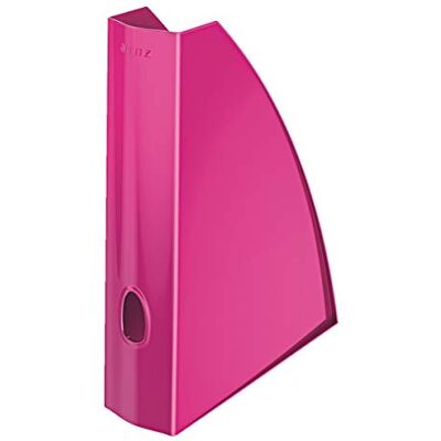 Leitz WOW Tidskriftssamlare, A4, rosa metallic, 52771023 Leitz WOW Tidskriftssamlare, A4, rosa metallic, 52771023