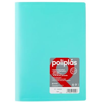 Grafoplás Grafoplas I Plastfodral I 50 Genomskinliga Fodral I Din A4-Storlek Pastellgrön I Serie Polypler Opak I Tillverkad i Spanien I Flexibla Kepsar I Stor Förvaringskapacitet Grafoplás Grafoplas I Plastfodral I 50 Genomskinliga Fodral I Din A4-Storlek Pastellgrön I Serie Polypler Opak I Tillverkad i Spanien I Flexibla Kepsar I Stor Förvaringskapacitet