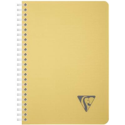 Clairefontaine 327502C Linicolor carnet reliure intégrale 14,8x21cm 180p Q.5x5 ESSENCE Jaune paille Clairefontaine 327502C Linicolor carnet reliure intégrale 14,8x21cm 180p Q.5x5 ESSENCE Jaune paille