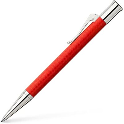 Graf von Faber-Castell 145266 kulspetspenna Guilloche Indian röd Graf von Faber-Castell 145266 kulspetspenna Guilloche Indian röd