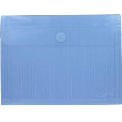 Grafoplás Förpackning med 5 plastkuvert med bälg Kardborreförslutning Foliostorlek Ljusblå färg 33,5 x 25 cm Stor kapacitet Perfekt för a4-dokument och folio Grafoplás Förpackning med 5 plastkuvert med bälg Kardborreförslutning Foliostorlek Ljusblå färg 33,5 x 25 cm Stor kapacitet Perfekt för a4-dokument och folio
