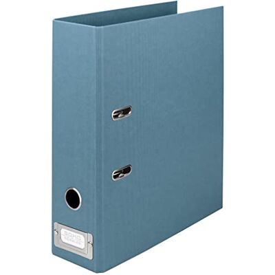Rössler 1317452158 – S.O.H.O. Mapp DIN A4 med spakmekanism, ryggbredd 80 mm, denim, 1 styck Rössler 1317452158 – S.O.H.O. Mapp DIN A4 med spakmekanism, ryggbredd 80 mm, denim, 1 styck