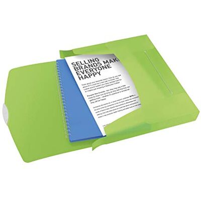 Esselte Box fil, rymmer upp till 350 A4-ark, elastisk stängning, flexibel plast, VIVIVIDA räckvidd gRÖN Esselte Box fil, rymmer upp till 350 A4-ark, elastisk stängning, flexibel plast, VIVIVIDA räckvidd gRÖN