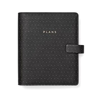 Filofax A5 Moonlight Organiser Svart Filofax A5 Moonlight Organiser Svart