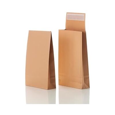 bong veckad väska B5 (250 stycken), självhäftande veckpåsar med blockbotten och sidovikning, fraktpåsar av brunt kraftpapper, 250 x 176 x 30 mm, 110 g/m² bong veckad väska B5 (250 stycken), självhäftande veckpåsar med blockbotten och sidovikning, fraktpåsar av brunt kraftpapper, 250 x 176 x 30 mm, 110 g/m²