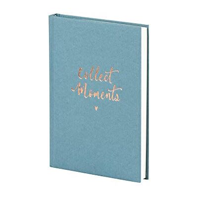 Rössler 18831880001 – Bullet Journal "Collect Moments", DIN A5, 192 sidor, punktrutig, denim, 1 styck Rössler 18831880001 – Bullet Journal "Collect Moments", DIN A5, 192 sidor, punktrutig, denim, 1 styck