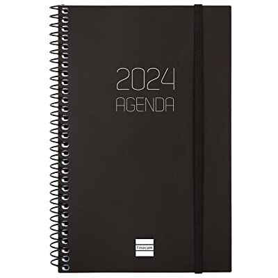 Finocam Agenda 2024 Spiral Opaque Vecka Horisontell Vy Januari 2024 December 2024 (12 månader) Svart International Finocam Agenda 2024 Spiral Opaque Vecka Horisontell Vy Januari 2024 December 2024 (12 månader) Svart International