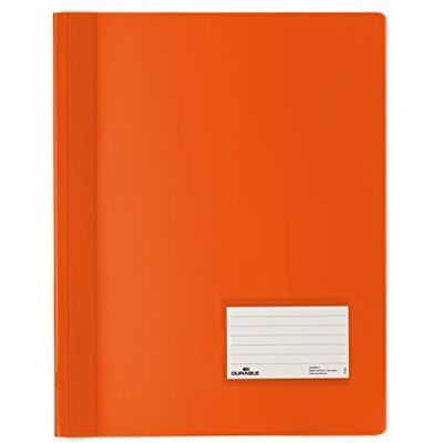 Durable 268009 Hunke & Jochheim snabbhäftapparat DURALUX, genomskinlig folie, för A4 överdimensionerad, 280 x 332 mm, orange Durable 268009 Hunke & Jochheim snabbhäftapparat DURALUX, genomskinlig folie, för A4 överdimensionerad, 280 x 332 mm, orange