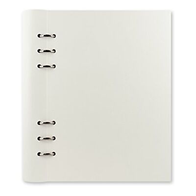 Filofax Clipbook påfyllningsbar A5 anteckningsbok – vit Filofax Clipbook påfyllningsbar A5 anteckningsbok – vit