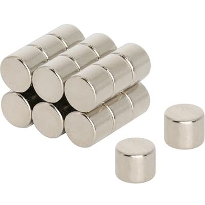 first4magnets N42 Neodym – magnet för konst, hantverk, modelltillverkning, diy, hobbyer, vetenskap – 5 mm diameter x 4 mm tjock – 0,86 kg tåg – förpackning med 20 first4magnets N42 Neodym – magnet för konst, hantverk, modelltillverkning, diy, hobbyer, vetenskap – 5 mm diameter x 4 mm tjock – 0,86 kg tåg – förpackning med 20