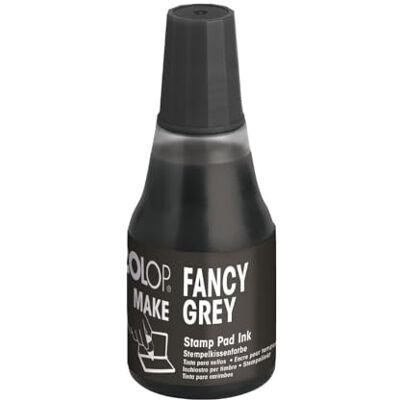 COLOP Påfyllningsfärg för MAKE stämpelkudde 25 ml fancy grey COLOP Påfyllningsfärg för MAKE stämpelkudde 25 ml fancy grey