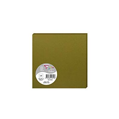 Clairefontaine 1815C Paquet de 25 Cartes Simples Format Carré 13,5x13,5cm 210g/m² Coloris Algue Cartons d'Invitation Evènements et Correspondance Gamme Pollen Papier Premium Lisse Clairefontaine 1815C Paquet de 25 Cartes Simples Format Carré 13,5x13,5cm 210g/m² Coloris Algue Cartons d'Invitation Evènements et Correspondance Gamme Pollen Papier Premium Lisse
