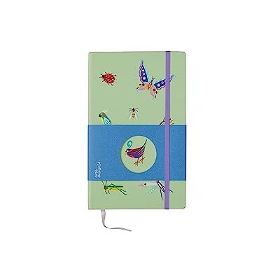 Design24 NATURALIA anteckningsblock Fulvia Mendini, bokmärke och elastisk lila, 240 vita ark, papper 70 g, kartongfodral, 13 x 21 cm Design24 NATURALIA anteckningsblock Fulvia Mendini, bokmärke och elastisk lila, 240 vita ark, papper 70 g, kartongfodral, 13 x 21 cm