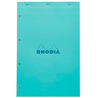 Rhodia 20295C bloc agrafé COULEURS N°20 5/5 80 feuillets microperforés et perforés 4 trous, couvertures assorties Rhodia 20295C bloc agrafé COULEURS N°20 5/5 80 feuillets microperforés et perforés 4 trous, couvertures assorties