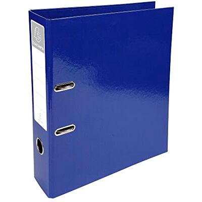 Exacompta 53622E "Iderama" 32 x 30 cm 70 mm ryggspak bågfil blå (paket med 10) Exacompta 53622E "Iderama" 32 x 30 cm 70 mm ryggspak bågfil blå (paket med 10)