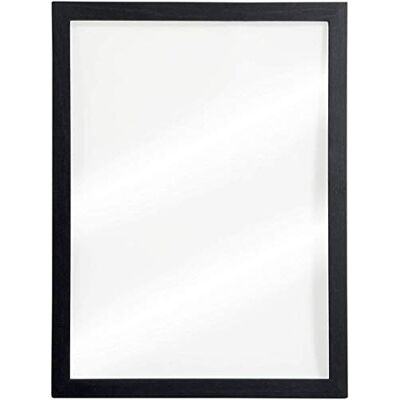 Securit väggpanel, transparent, med svart ram, 2 flytande kritmarkörer i svart och vit, 40 x 60 cm Securit väggpanel, transparent, med svart ram, 2 flytande kritmarkörer i svart och vit, 40 x 60 cm